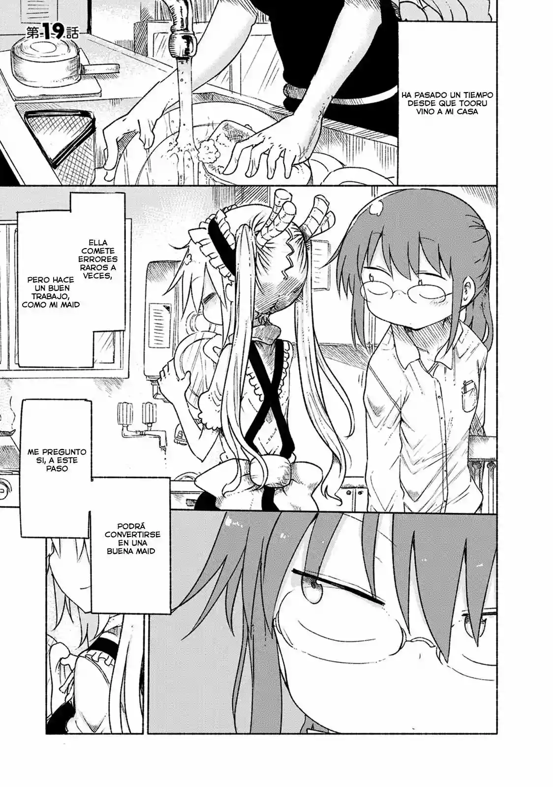 Kobayashi-san Chi no Maid Dragon Capítulo 19 - Page 3