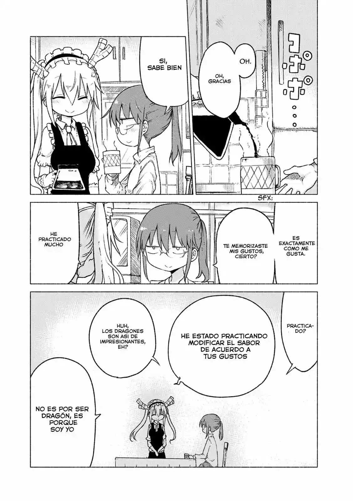 Kobayashi-san Chi no Maid Dragon Capítulo 19 - Page 5