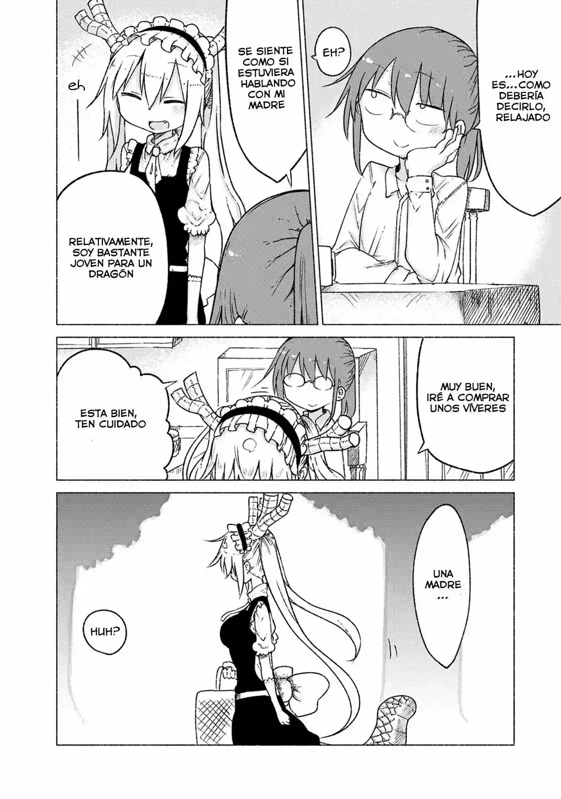 Kobayashi-san Chi no Maid Dragon Capítulo 19 - Page 6