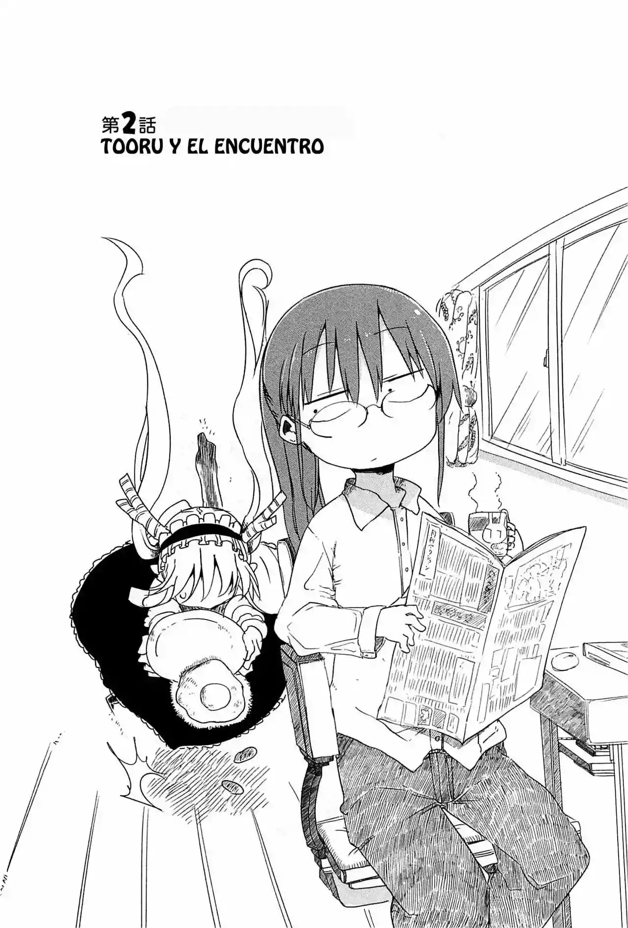 Kobayashi-san Chi no Maid Dragon Capítulo 2 - Page 3