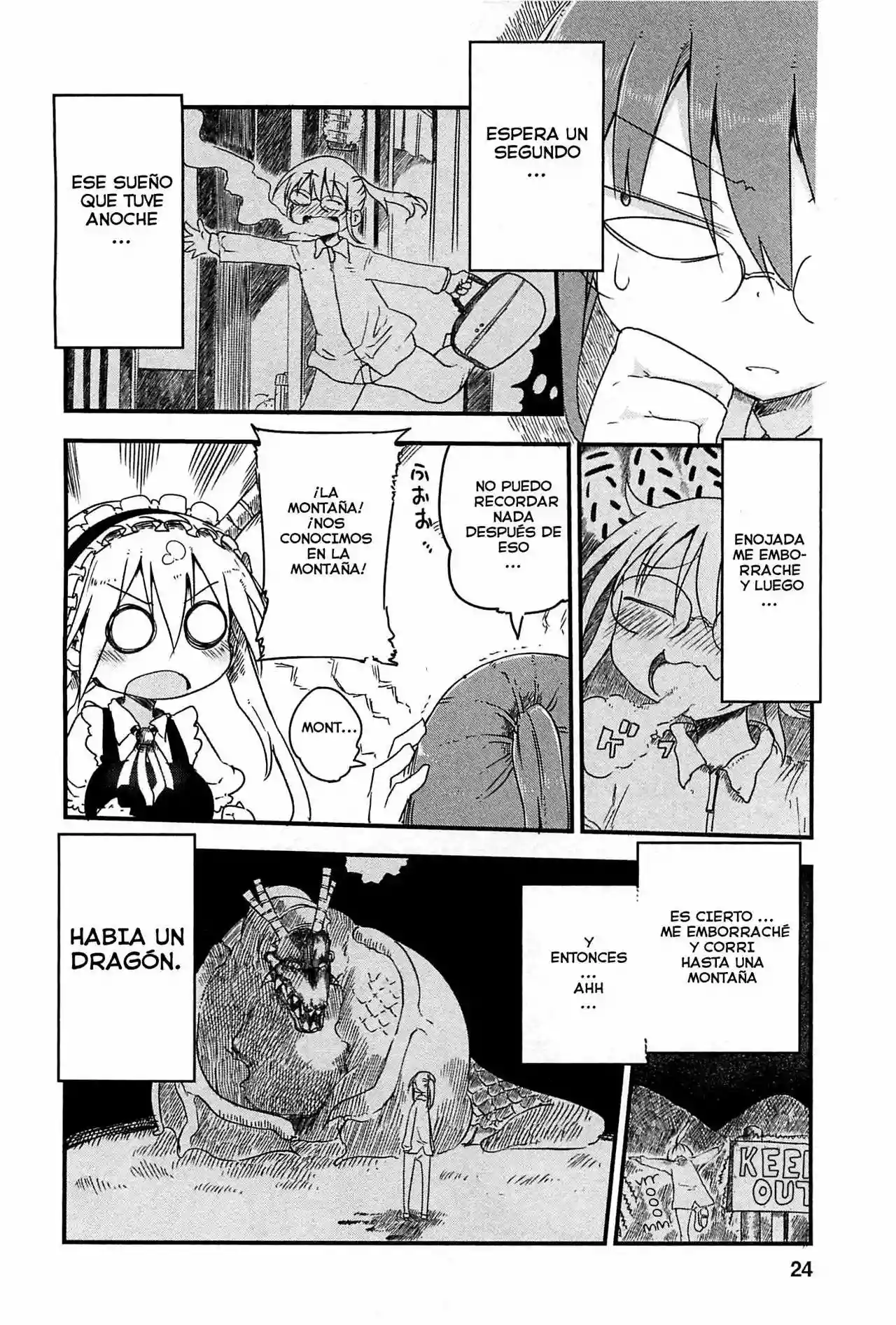 Kobayashi-san Chi no Maid Dragon Capítulo 2 - Page 7