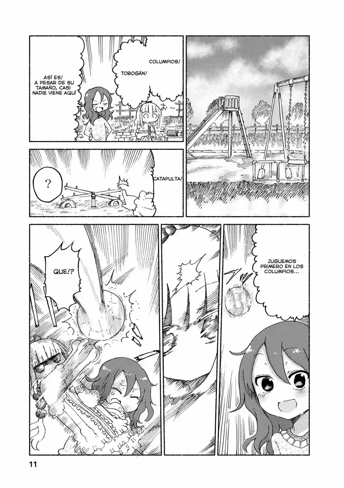 Kobayashi-san Chi no Maid Dragon Capítulo 21 - Page 11
