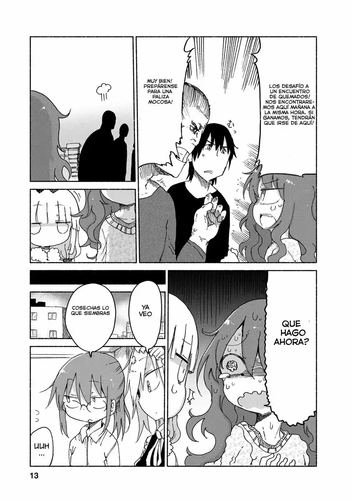 Kobayashi-san Chi no Maid Dragon Capítulo 21 - Page 13