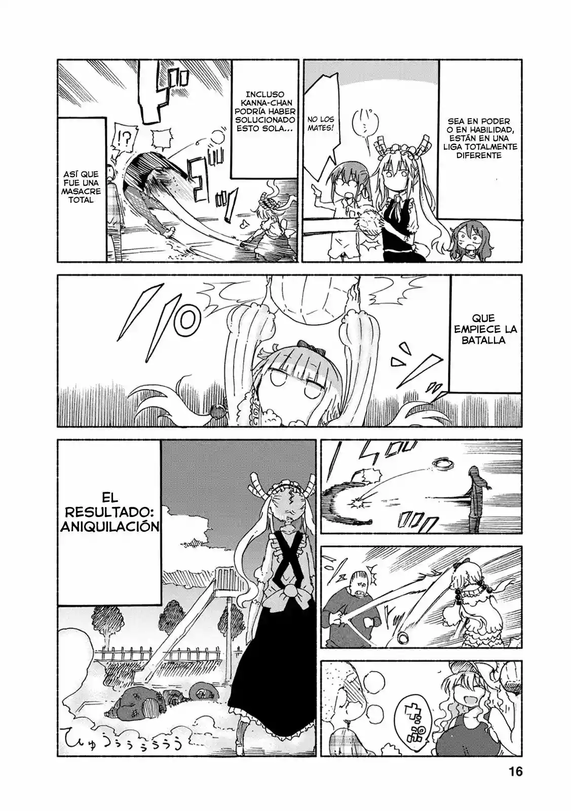 Kobayashi-san Chi no Maid Dragon Capítulo 21 - Page 16