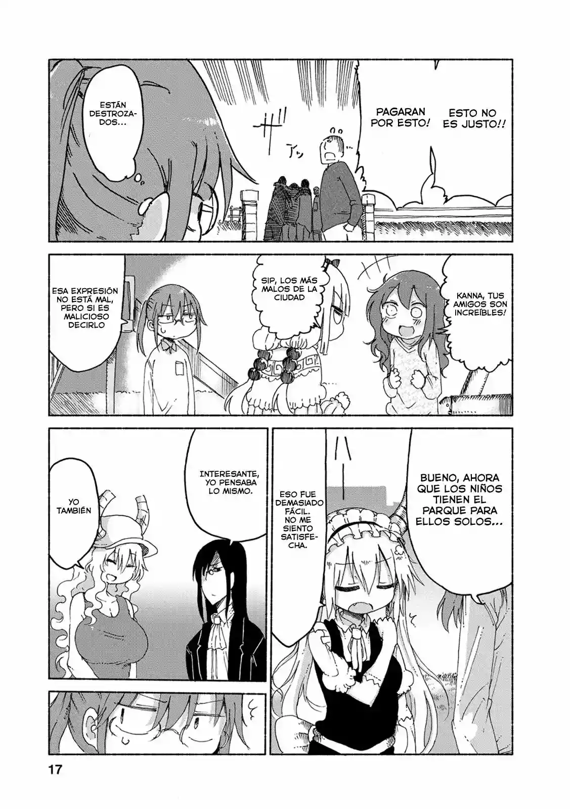 Kobayashi-san Chi no Maid Dragon Capítulo 21 - Page 17