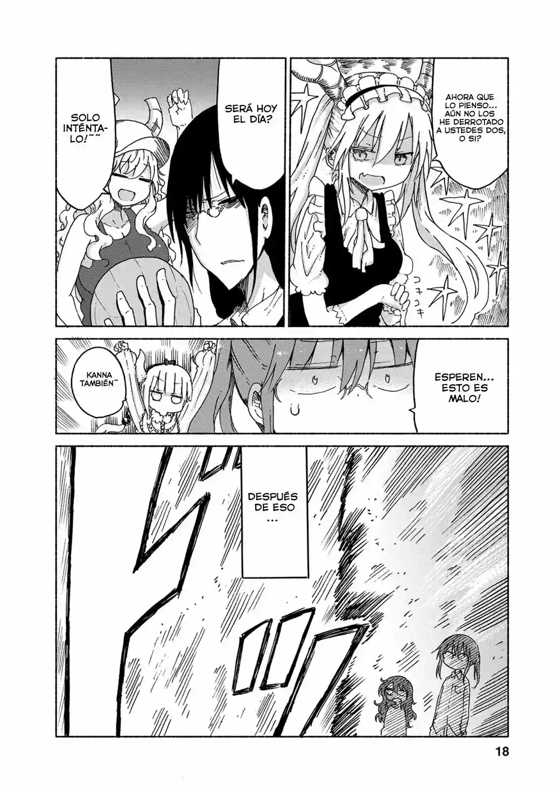Kobayashi-san Chi no Maid Dragon Capítulo 21 - Page 18