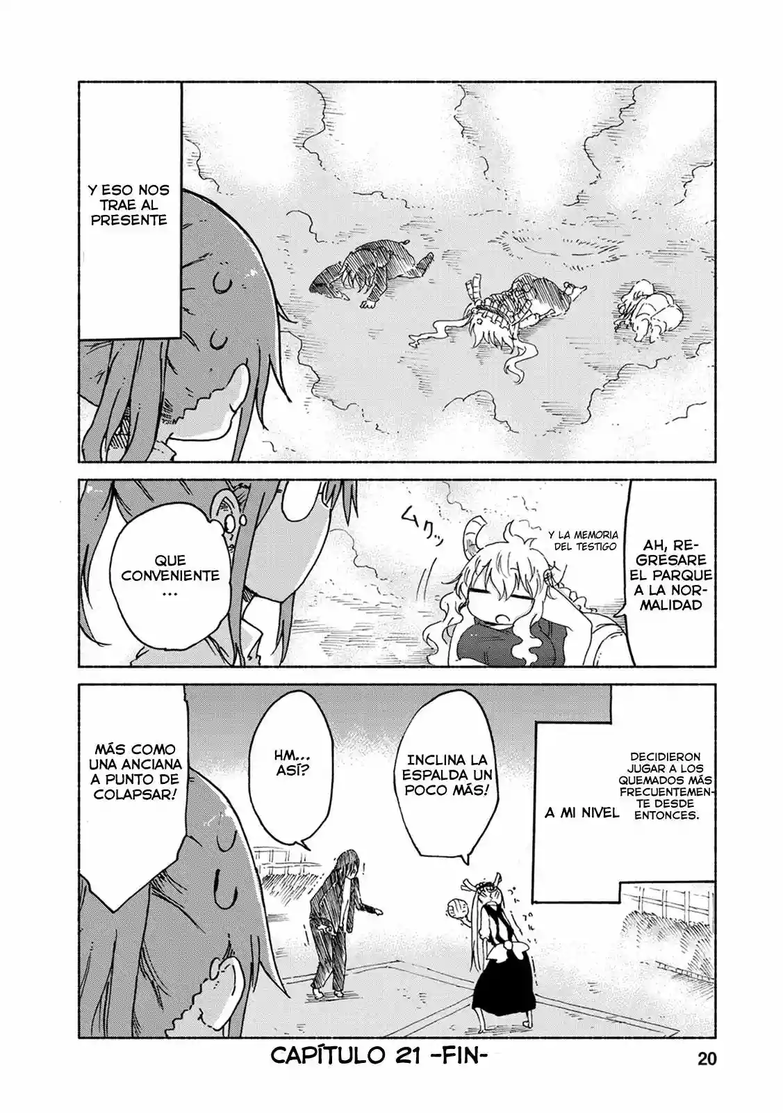 Kobayashi-san Chi no Maid Dragon Capítulo 21 - Page 20