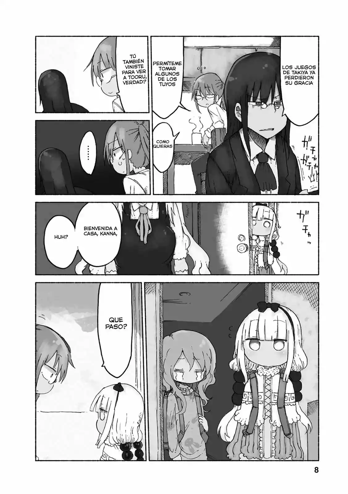 Kobayashi-san Chi no Maid Dragon Capítulo 21 - Page 8