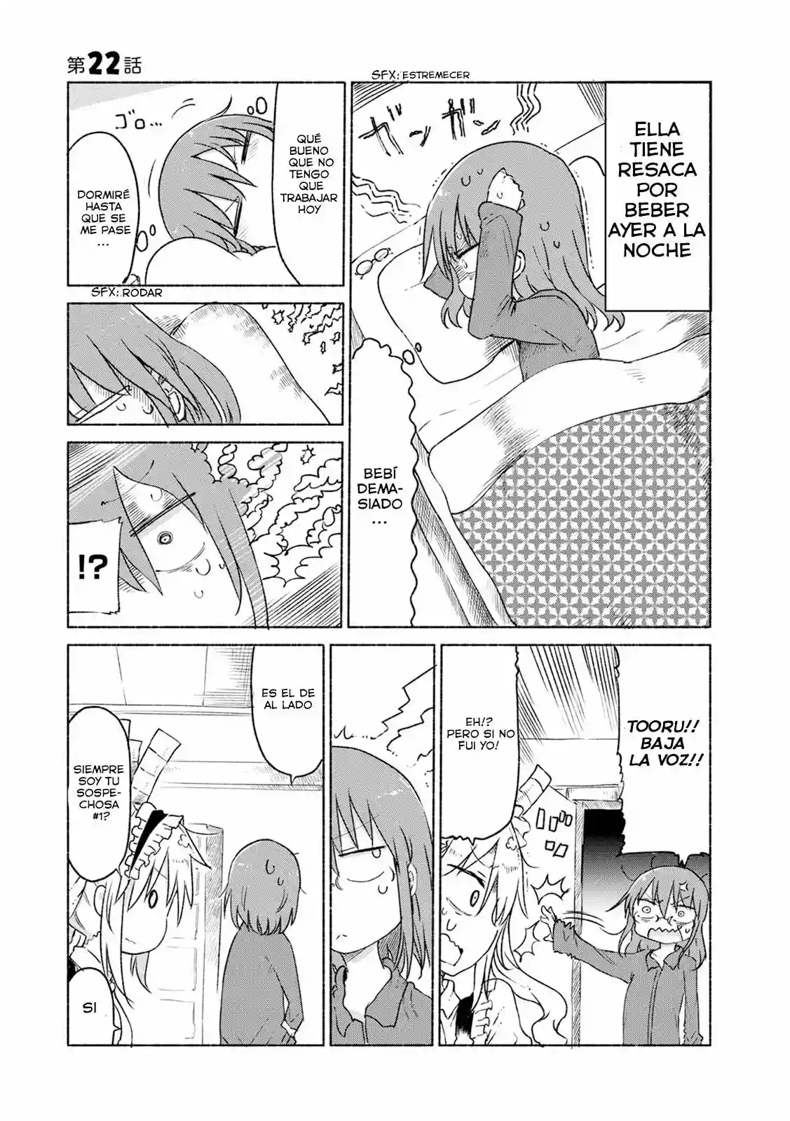 Kobayashi-san Chi no Maid Dragon Capítulo 22 - Page 3