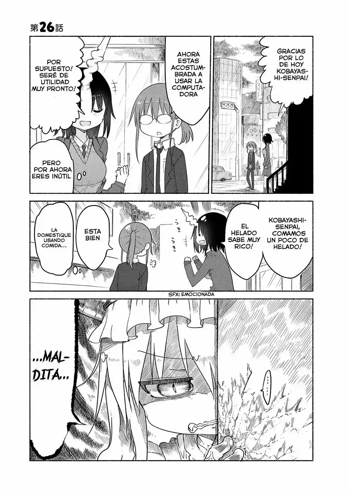 Kobayashi-san Chi no Maid Dragon Capítulo 26 - Page 3