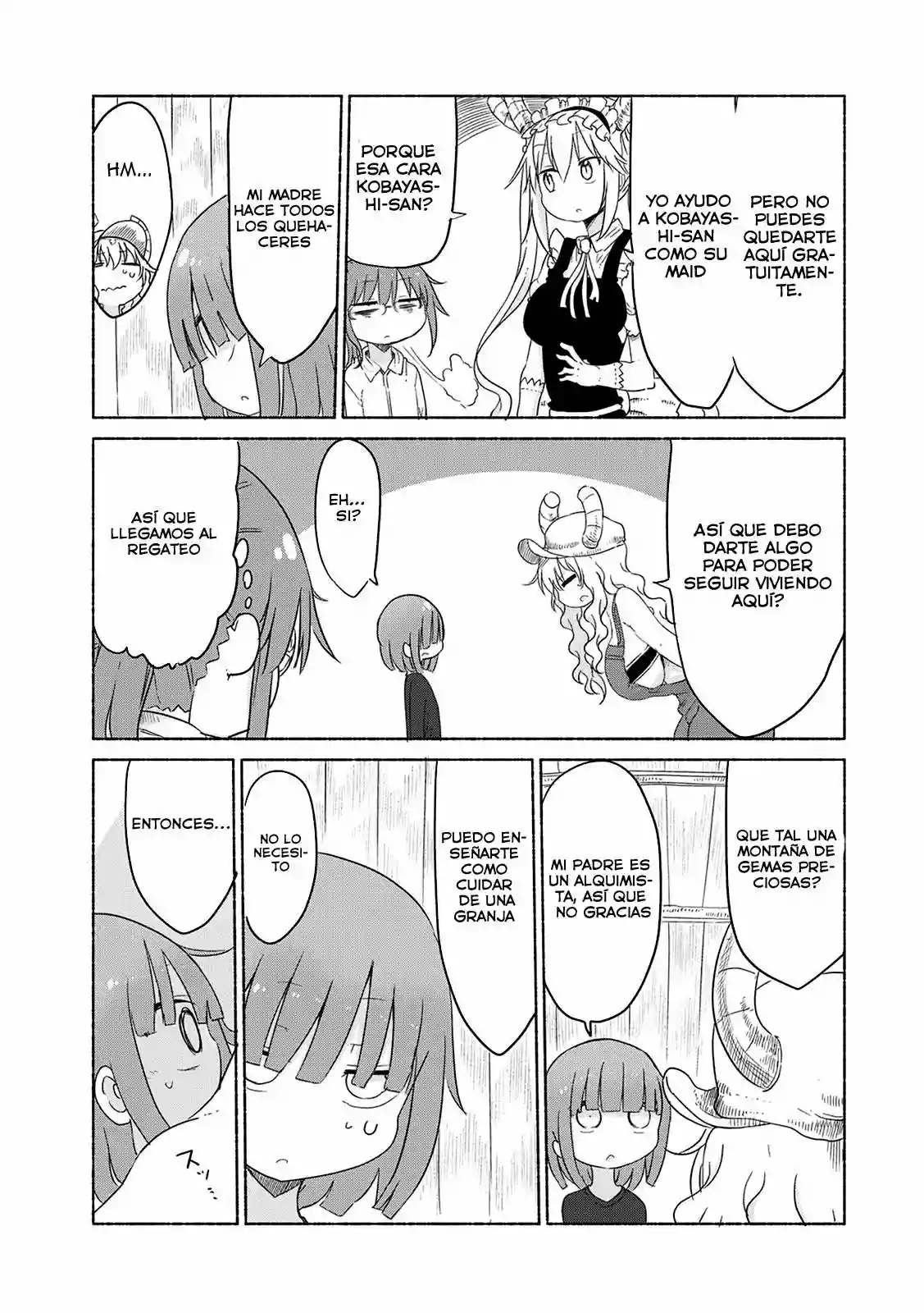 Kobayashi-san Chi no Maid Dragon Capítulo 27 - Page 12