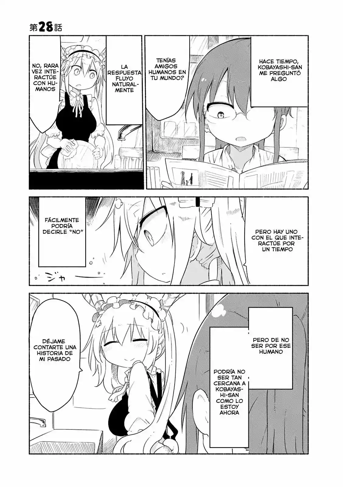 Kobayashi-san Chi no Maid Dragon Capítulo 28 - Page 3