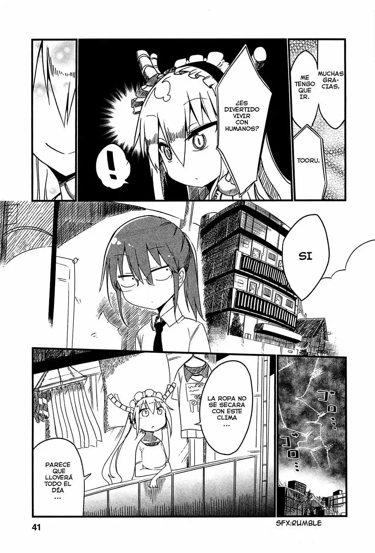 Kobayashi-san Chi no Maid Dragon Capítulo 3 - Page 10