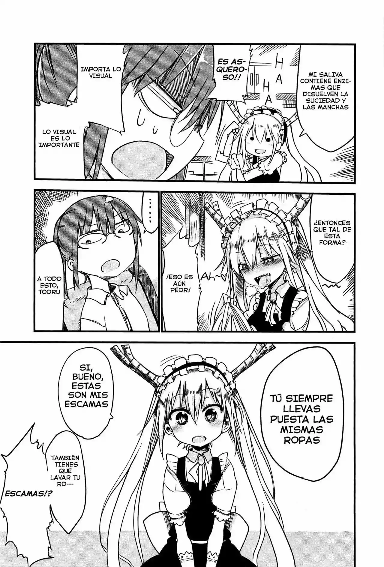 Kobayashi-san Chi no Maid Dragon Capítulo 3 - Page 6