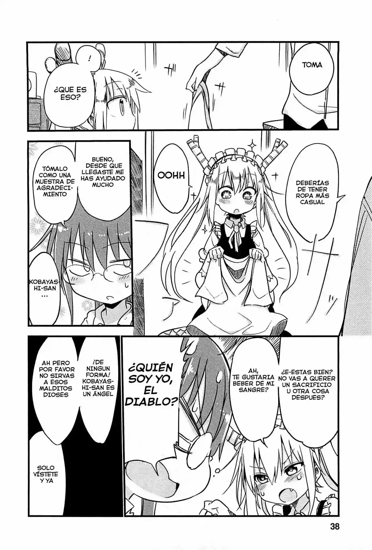 Kobayashi-san Chi no Maid Dragon Capítulo 3 - Page 7