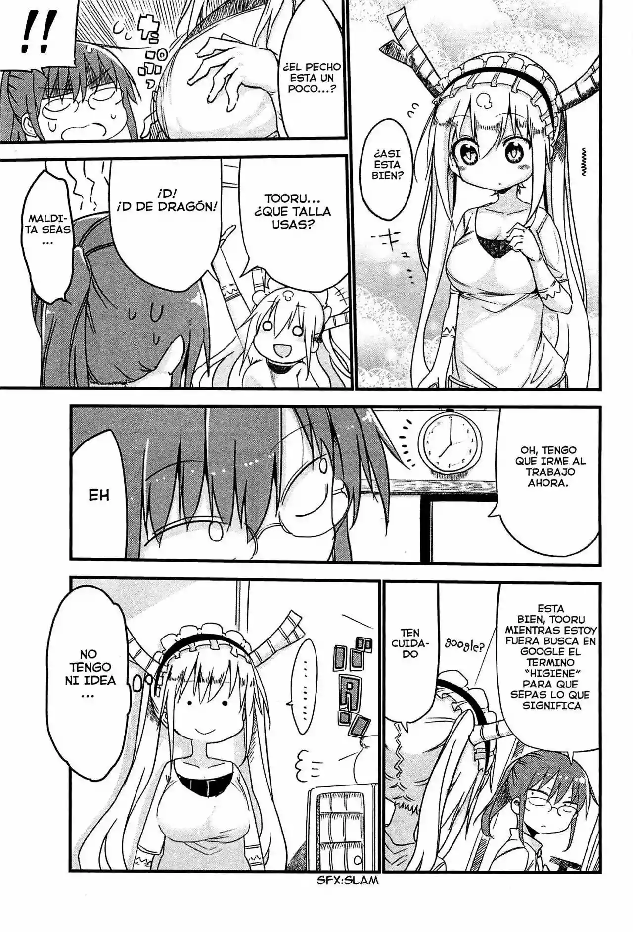 Kobayashi-san Chi no Maid Dragon Capítulo 3 - Page 8