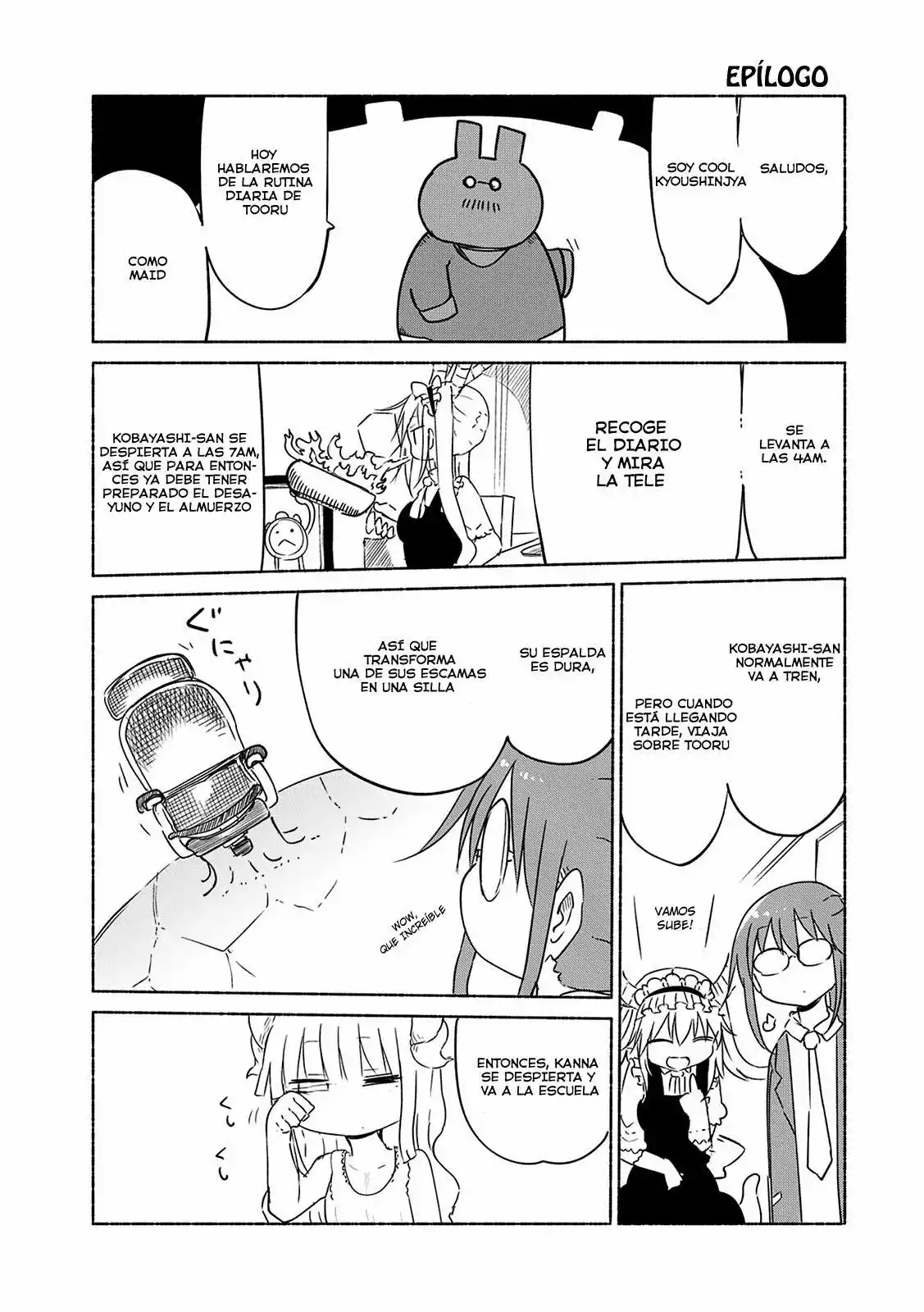 Kobayashi-san Chi no Maid Dragon Capítulo 30 - Page 16