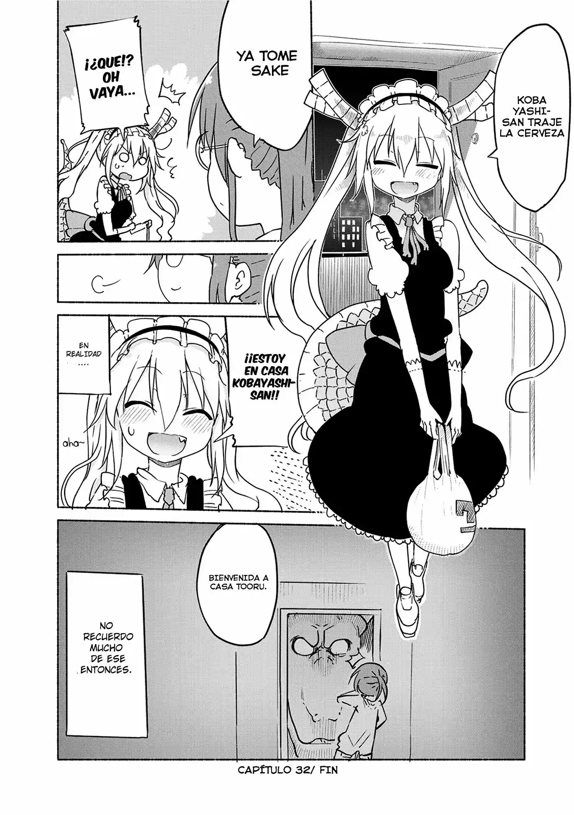 Kobayashi-san Chi no Maid Dragon Capítulo 32 - Page 14