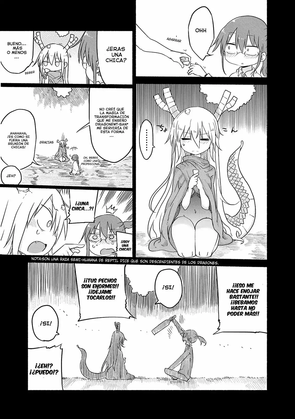 Kobayashi-san Chi no Maid Dragon Capítulo 32 - Page 9