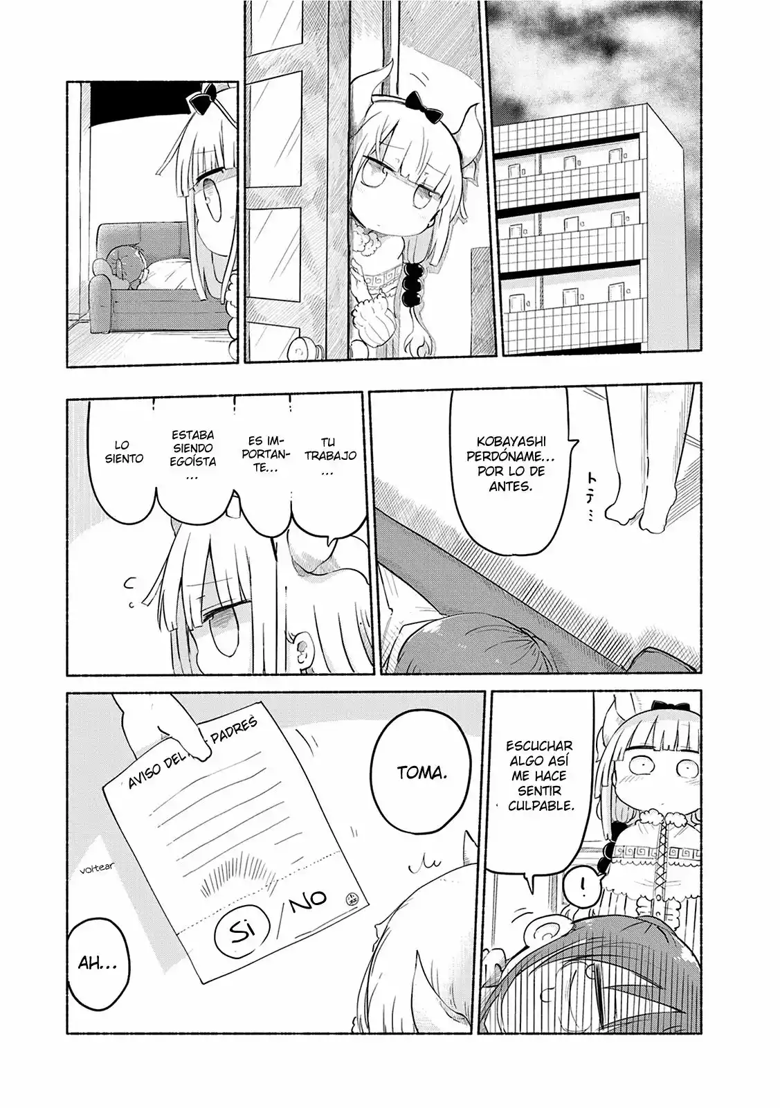 Kobayashi-san Chi no Maid Dragon Capítulo 34 - Page 13
