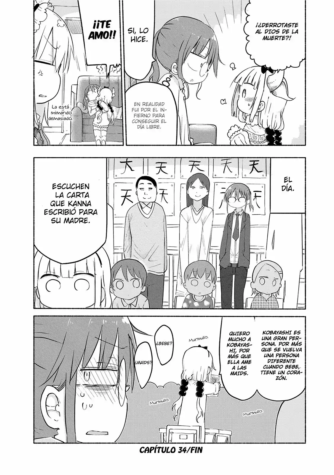Kobayashi-san Chi no Maid Dragon Capítulo 34 - Page 14