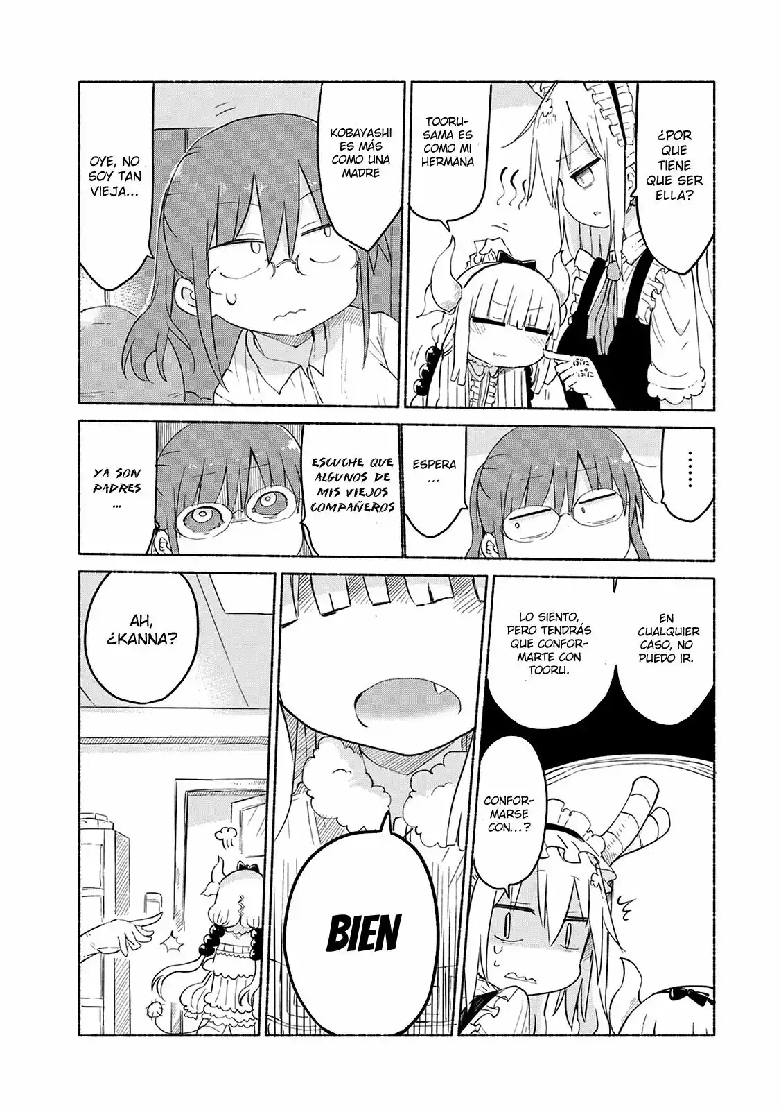 Kobayashi-san Chi no Maid Dragon Capítulo 34 - Page 6