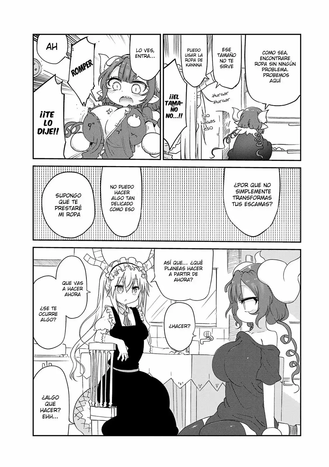 Kobayashi-san Chi no Maid Dragon Capítulo 39 - Page 10