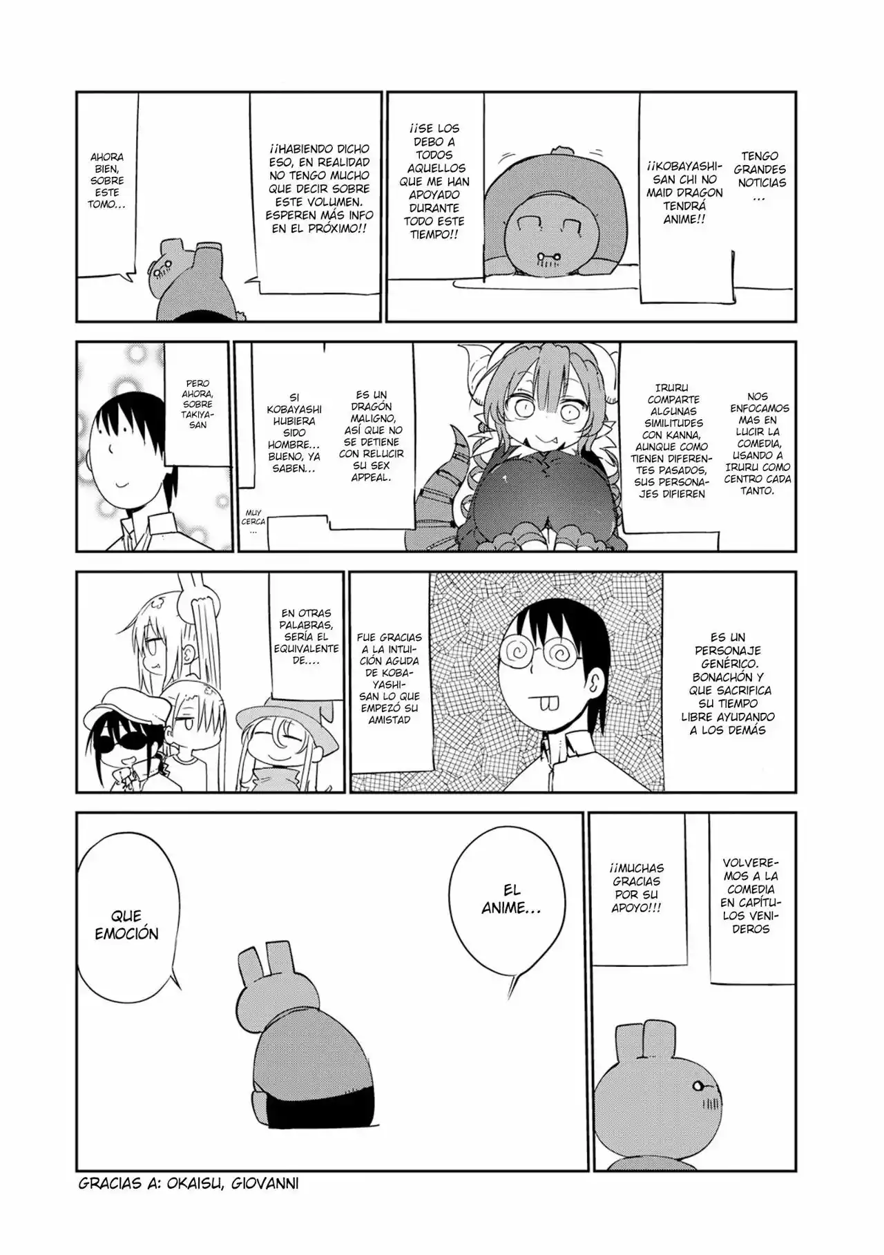 Kobayashi-san Chi no Maid Dragon Capítulo 39 - Page 16
