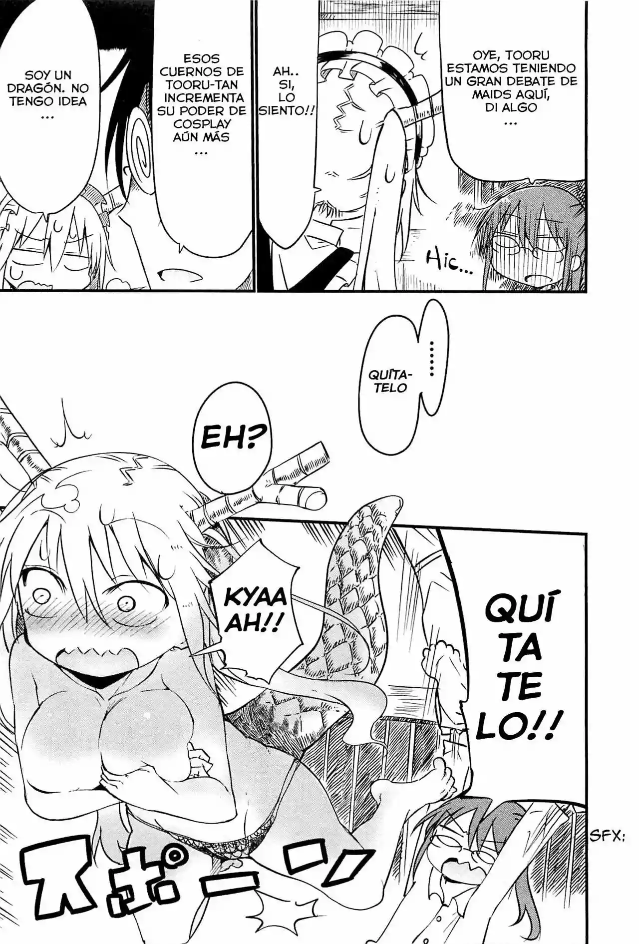 Kobayashi-san Chi no Maid Dragon Capítulo 4 - Page 10