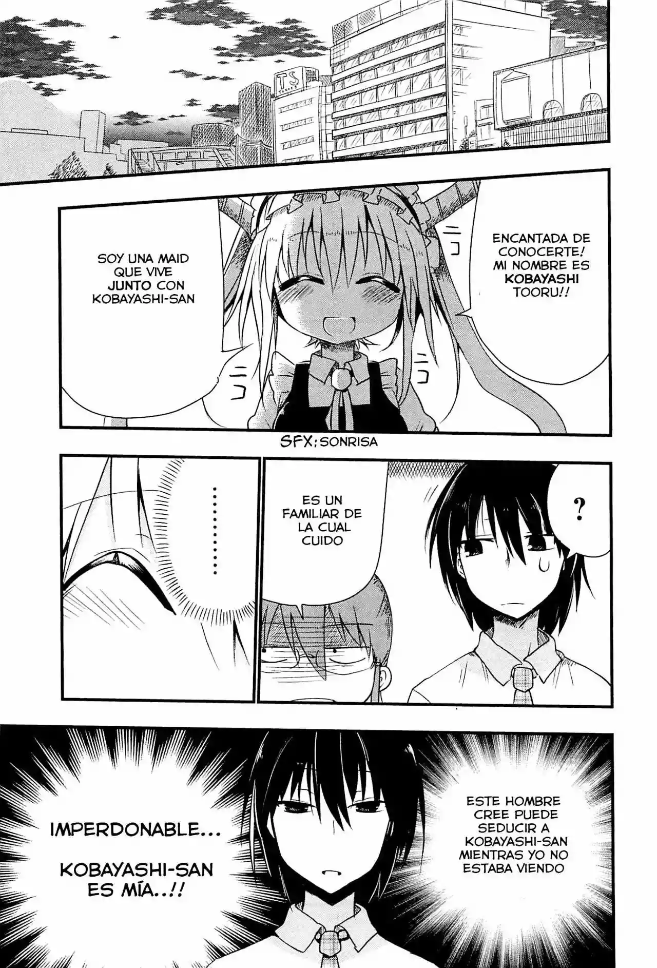 Kobayashi-san Chi no Maid Dragon Capítulo 4 - Page 4