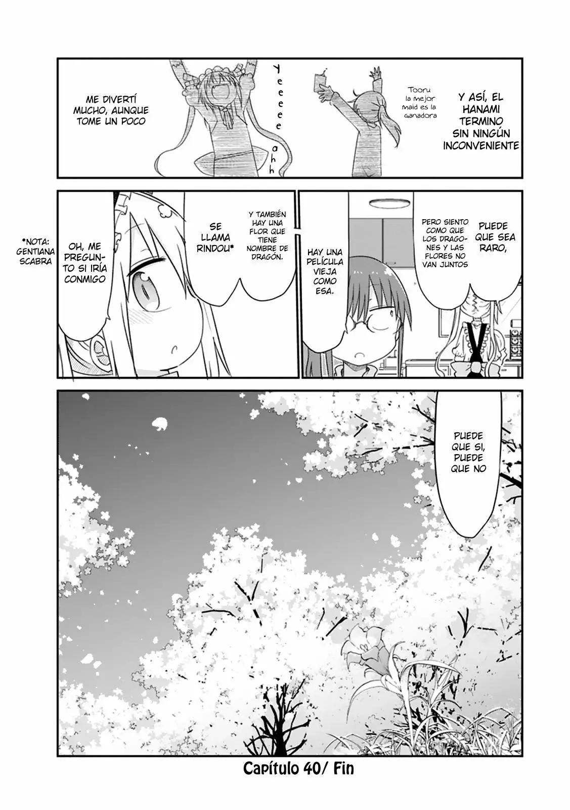 Kobayashi-san Chi no Maid Dragon Capítulo 40 - Page 16