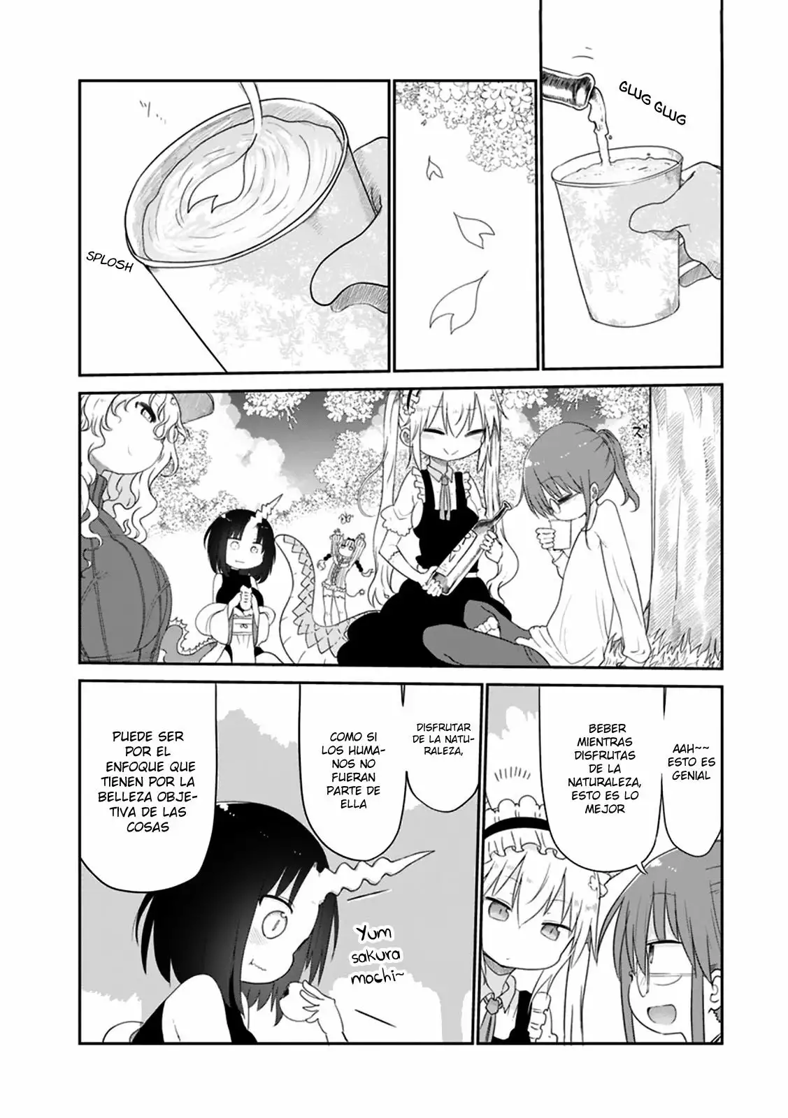 Kobayashi-san Chi no Maid Dragon Capítulo 40 - Page 8