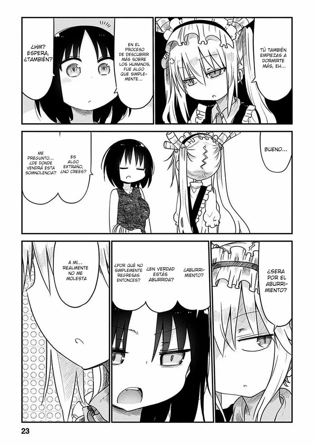 Kobayashi-san Chi no Maid Dragon Capítulo 41 - Page 10