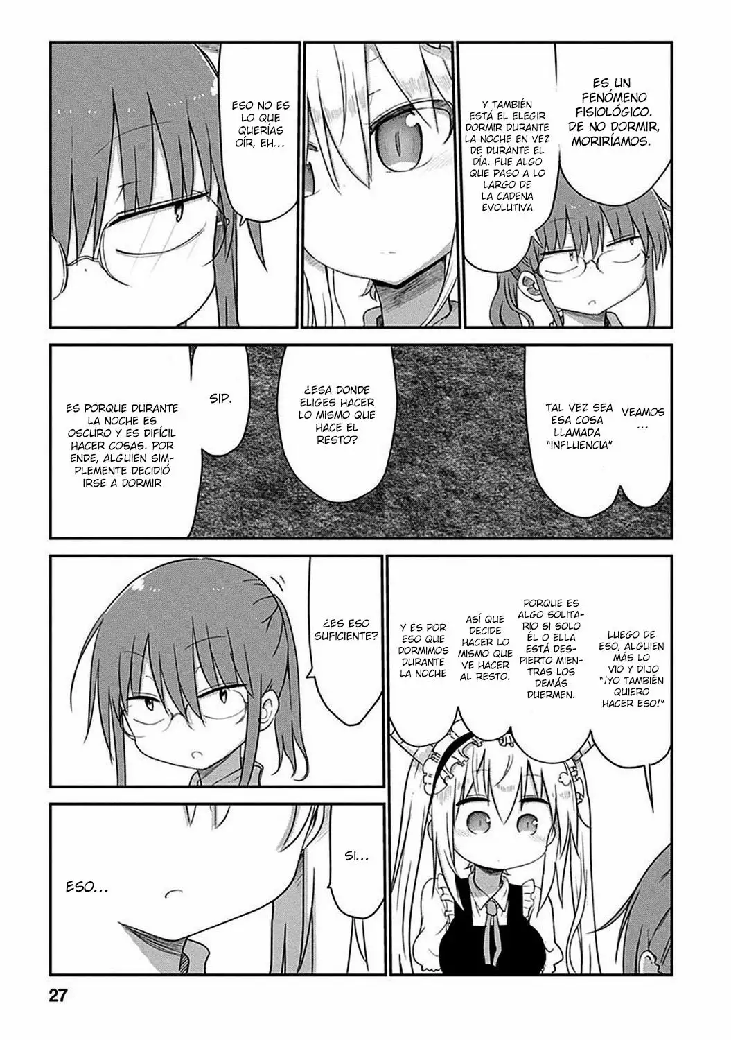 Kobayashi-san Chi no Maid Dragon Capítulo 41 - Page 14