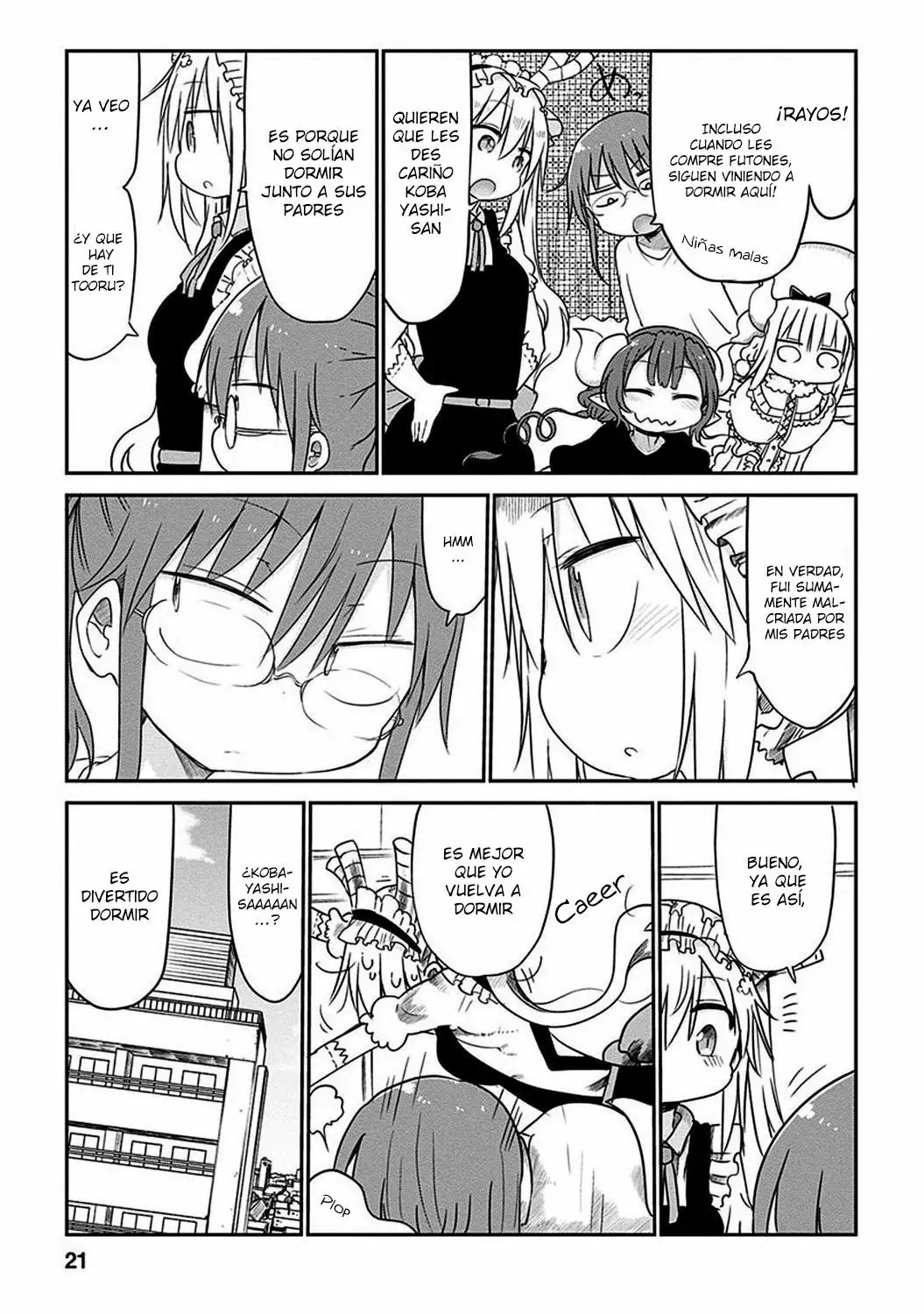 Kobayashi-san Chi no Maid Dragon Capítulo 41 - Page 8