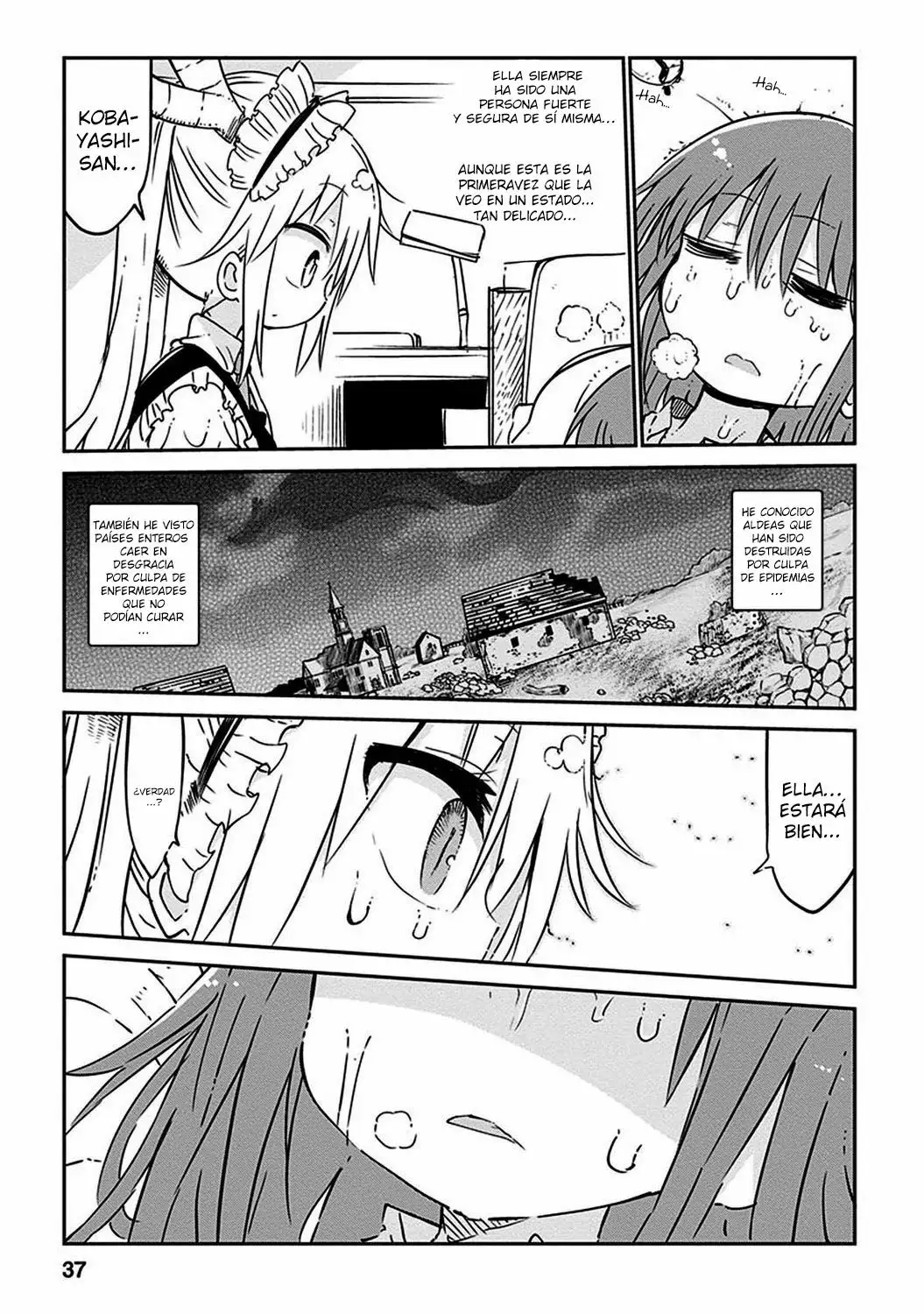 Kobayashi-san Chi no Maid Dragon Capítulo 42 - Page 11