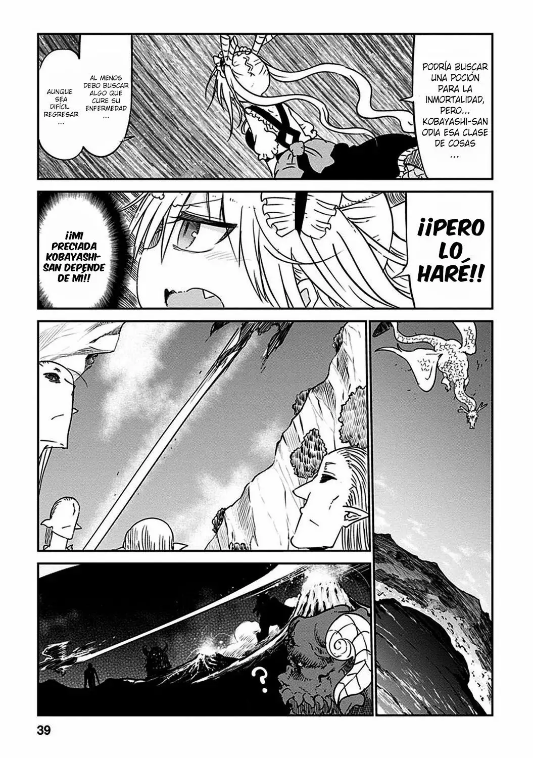 Kobayashi-san Chi no Maid Dragon Capítulo 42 - Page 13