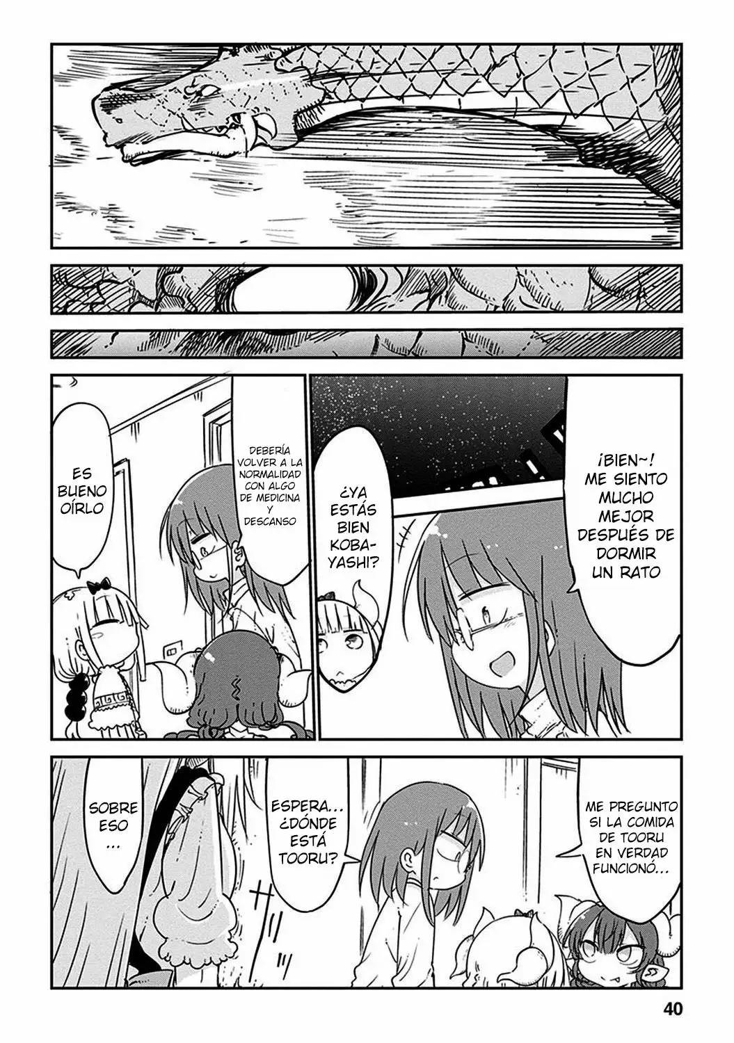 Kobayashi-san Chi no Maid Dragon Capítulo 42 - Page 14
