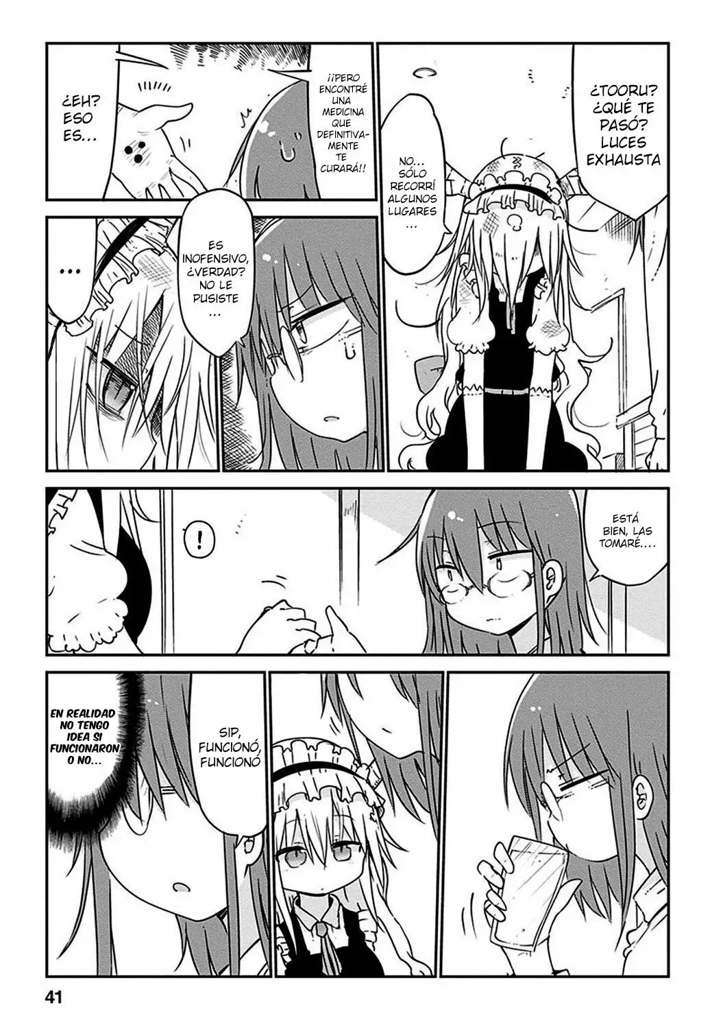 Kobayashi-san Chi no Maid Dragon Capítulo 42 - Page 15