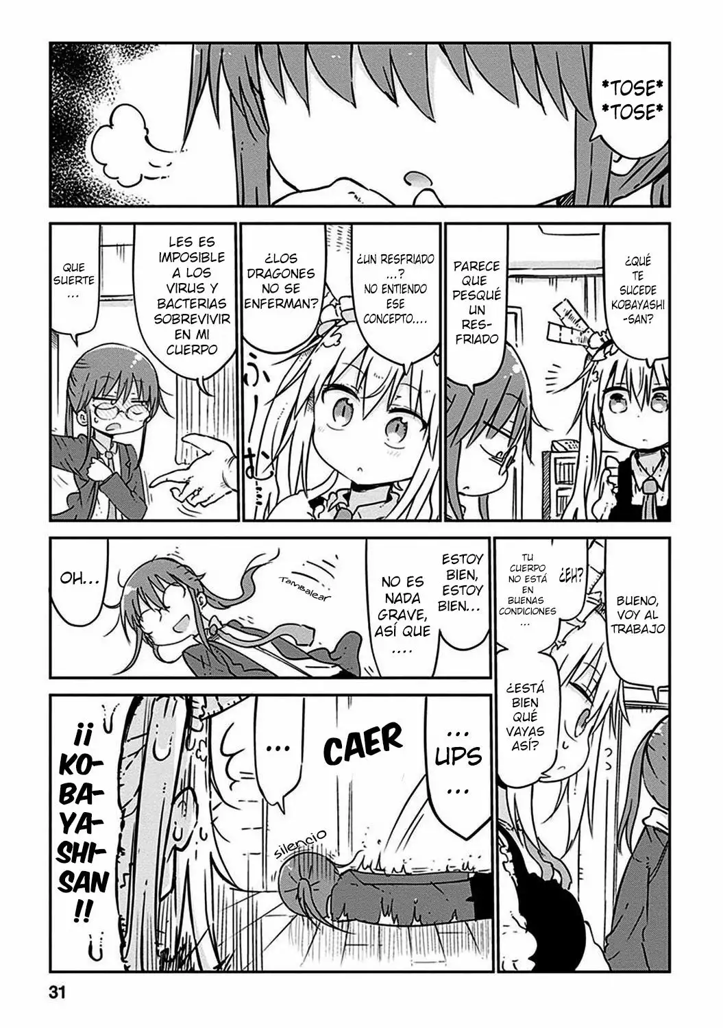 Kobayashi-san Chi no Maid Dragon Capítulo 42 - Page 5