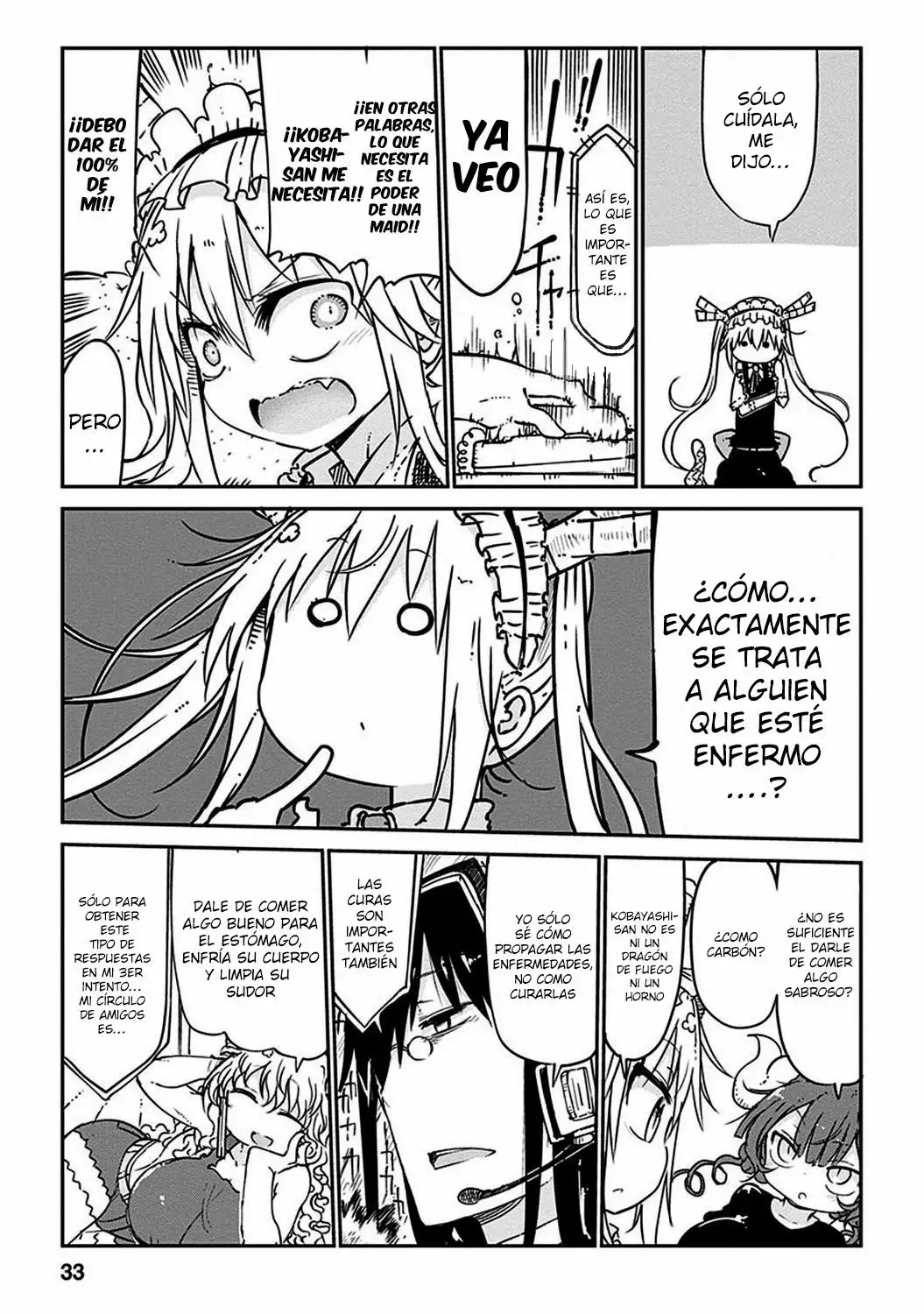 Kobayashi-san Chi no Maid Dragon Capítulo 42 - Page 7