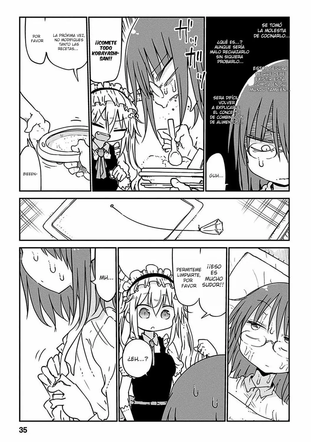 Kobayashi-san Chi no Maid Dragon Capítulo 42 - Page 9
