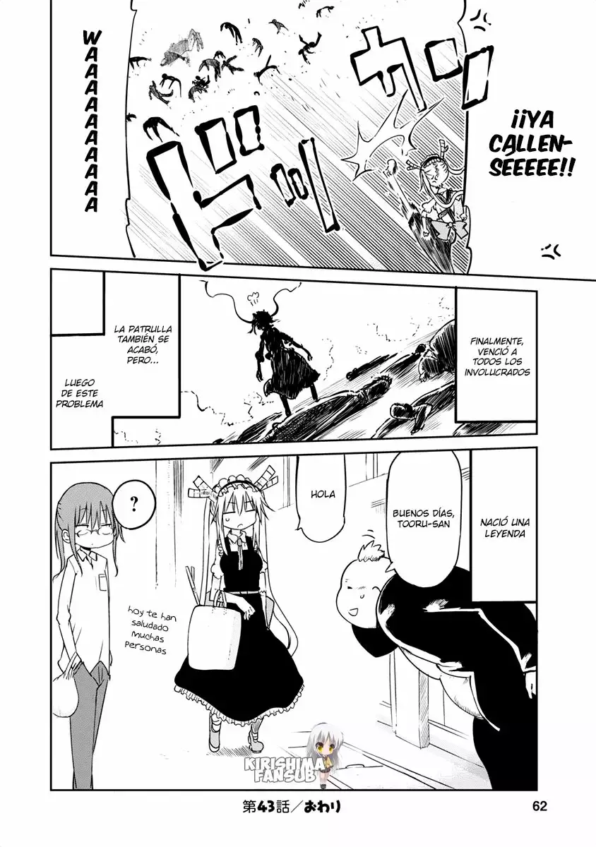 Kobayashi-san Chi no Maid Dragon Capítulo 43 - Page 19