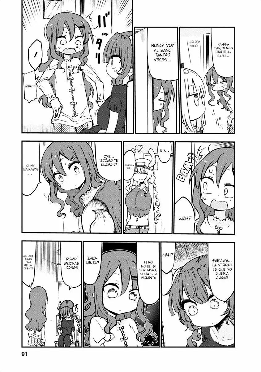 Kobayashi-san Chi no Maid Dragon Capítulo 45 - Page 10