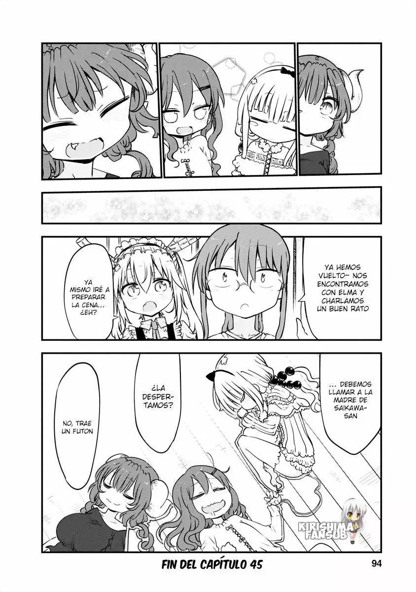 Kobayashi-san Chi no Maid Dragon Capítulo 45 - Page 13