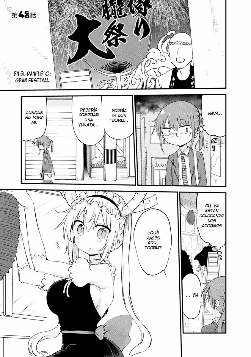 Kobayashi-san Chi no Maid Dragon Capítulo 48 - Page 2