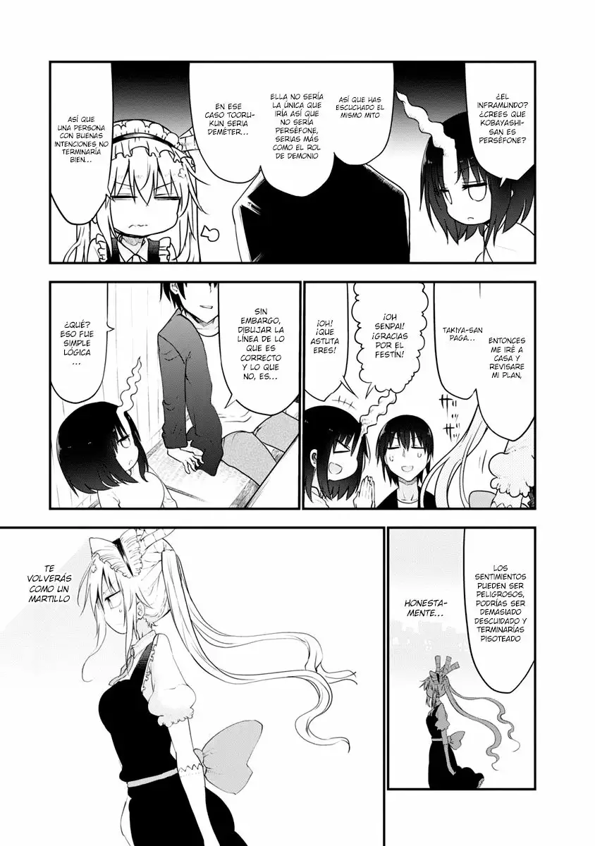 Kobayashi-san Chi no Maid Dragon Capítulo 49 - Page 13