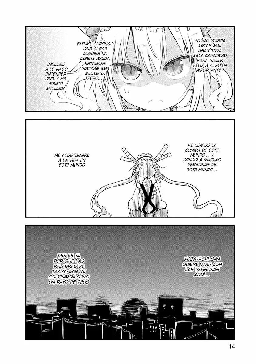 Kobayashi-san Chi no Maid Dragon Capítulo 49 - Page 14