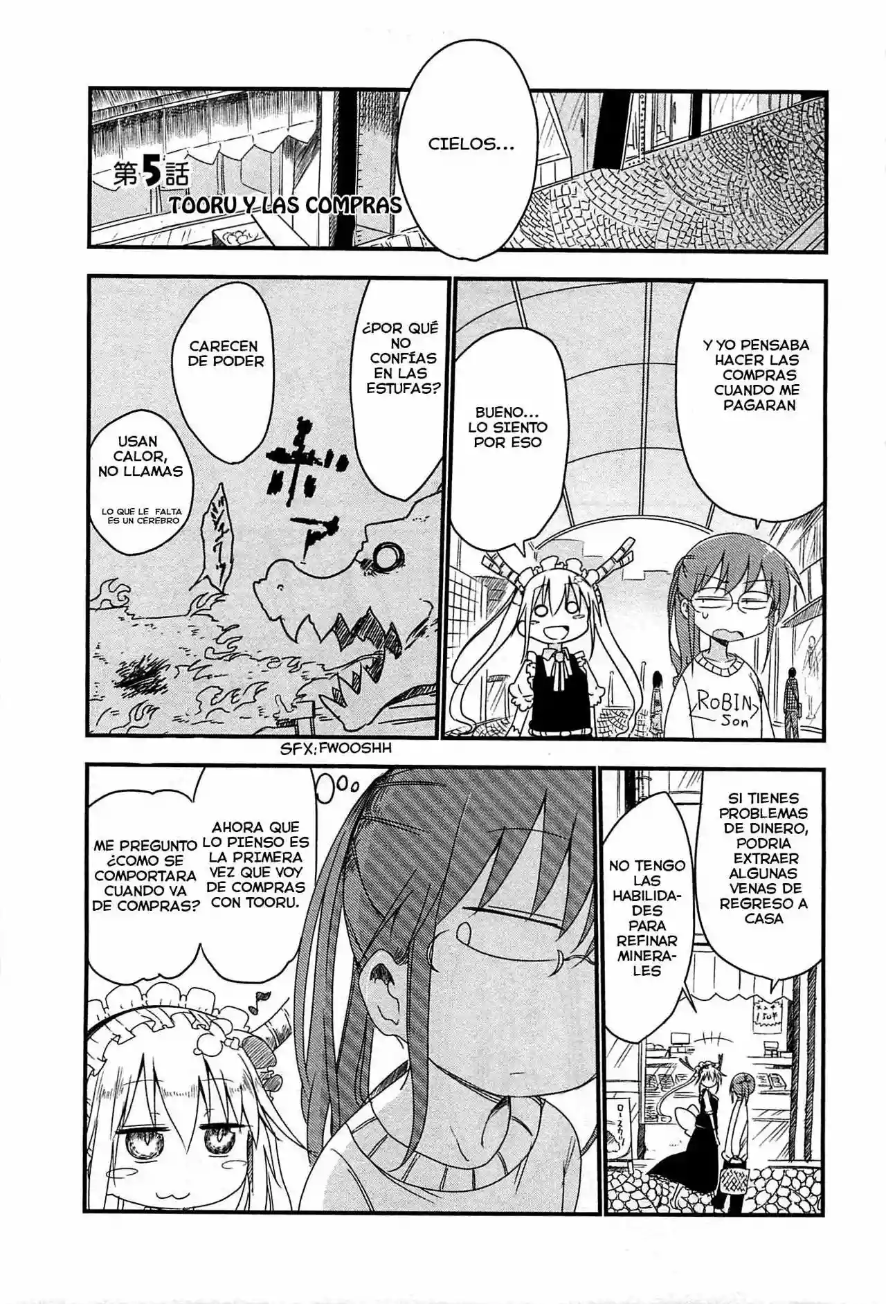 Kobayashi-san Chi no Maid Dragon Capítulo 5 - Page 2