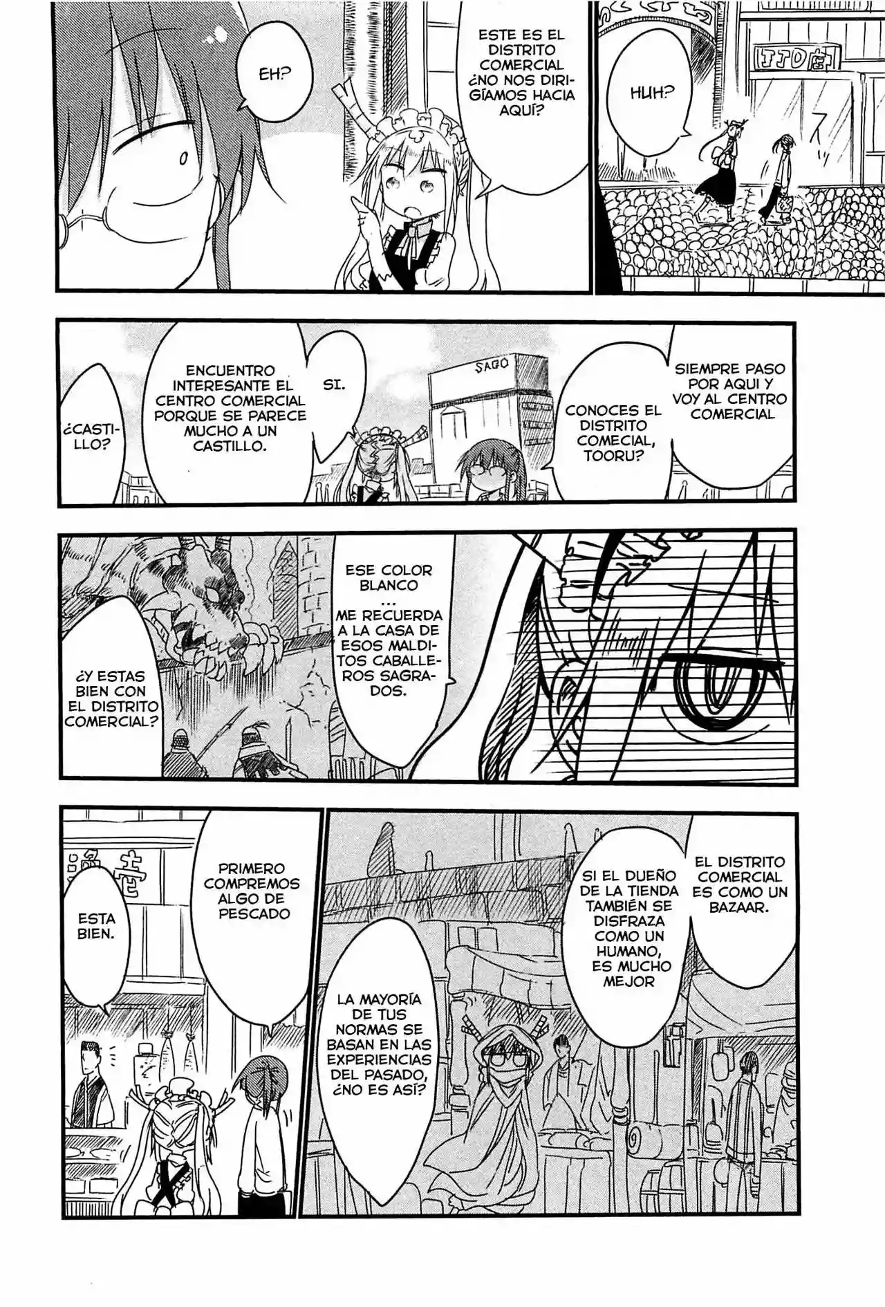 Kobayashi-san Chi no Maid Dragon Capítulo 5 - Page 3
